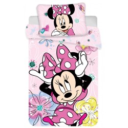 Parure de lit pour enfants Disney Minnie Lovable 100 x 135 cm, 40 x 60 cm