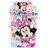 Disney Minnie  Pink Square children's bedding set 100×135cm, 40×60 cm