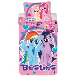 My Little Pony children's bedding set 100×135cm, 40×60 cm