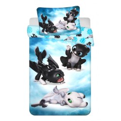 How To Train Your Dragon Babies Children's Bedding Set 100×135cm, 40×60 cm