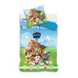 Parure de lit pour enfant Paw Patrol Always 100√ó135cm, 40√ó60 cm