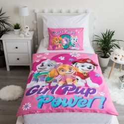 Paw Patrol Girl Power kids bedding set 100×135cm, 40×60 cm