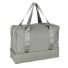 Sac de voyage bagage à main pour avion de voyage poches à poignées sacides 39x18x30 gris
