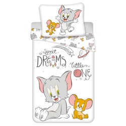 Parure de lit pour enfants Tom et Jerry Little One 100√ó135cm, 40√ó60 cm