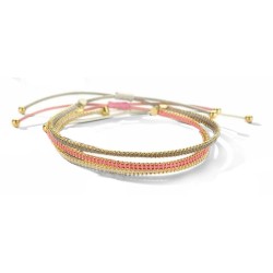 Ensemble de 3 bracelets en perles Victoria