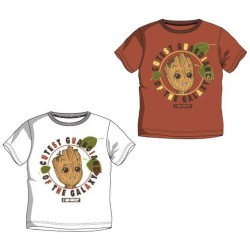 T-shirt à manches courtes pour enfants Groot Les Gardiens de la Galaxie, haut de 3 à 6 ans