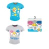 T-shirt à manches courtes pour enfants Baby Shark Doo, haut 92-116 cm