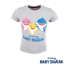 T-shirt à manches courtes pour enfants Baby Shark Doo, haut 92-116 cm