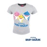 T-shirt à manches courtes pour enfants Baby Shark Doo, haut 92-116 cm