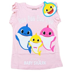 Baby Shark children's short t-shirt, top 92-116 cm