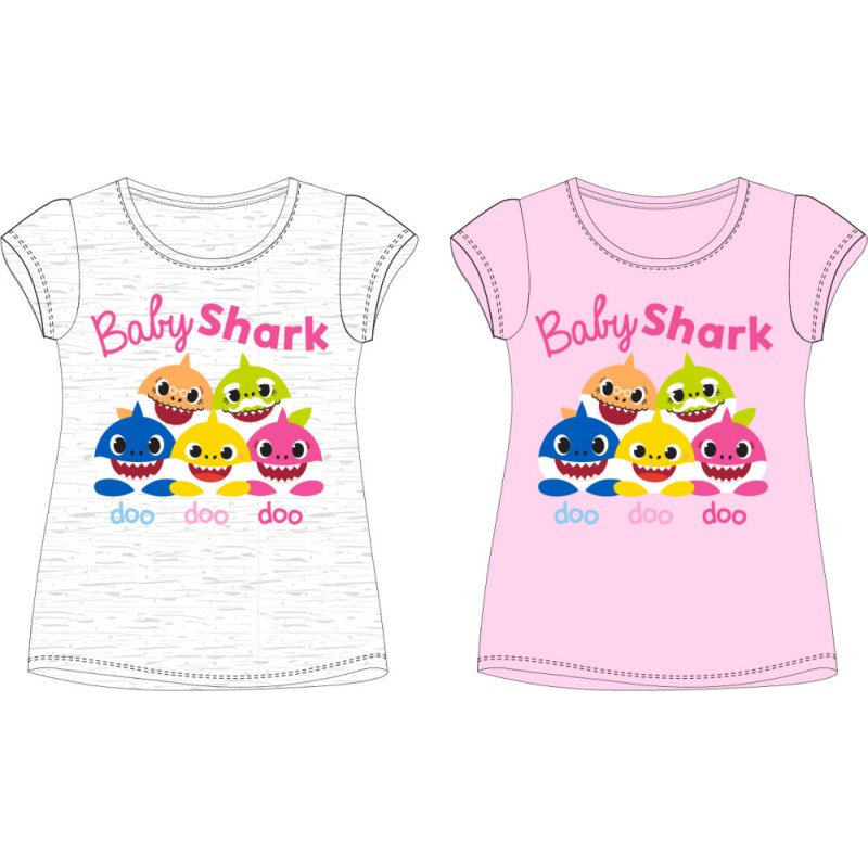 Baby Shark children's short t-shirt, top 92-116 cm