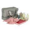 Sac de voyage bagage à main pour avion de voyage poches à poignées sacides 39x18x30 gris
