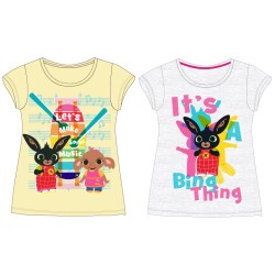 T-shirt à manches courtes pour enfants Bing Music 92-116 cm