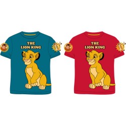 T-shirt à manches courtes pour enfants Disney Le Roi Lion, haut 98-128 cm