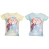 T-shirt court pour enfants Disney Frozen, haut 4-8 ans