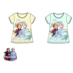 T-shirt court pour enfants Disney Frozen, haut 4-8 ans