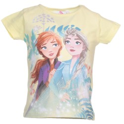 T-shirt court pour enfants Disney Frozen, haut 4-8 ans