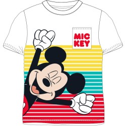 T-shirt à manches courtes Disney Mickey pour enfants 98-128 cm