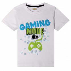 Gamer children's short t-shirt, top 6-12 years