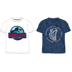 T-shirt court pour enfants Jurassic World Velociraptor, haut 134-164 cm