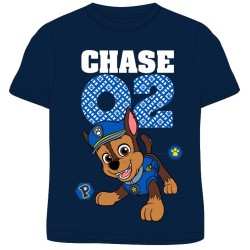 T-shirt à manches courtes pour enfants Paw Patrol Chase, haut 104-134 cm