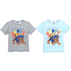 T-shirt court pour enfant Paw Patrol, haut 3-6 ans