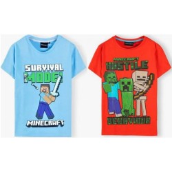 Minecraft children's short t-shirt, top 6-12 years