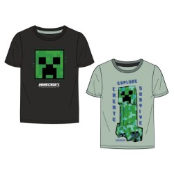 Minecraft children's short T-shirt, top 6-12 years