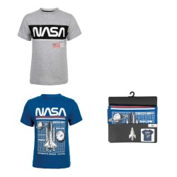 Chemise à manches courtes pour enfants Nasa KSC, haut 92-128 cm