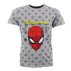 T-shirt à manches courtes pour enfants Spiderman, haut 104-134 cm