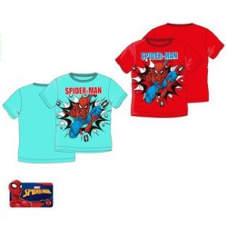 T-shirt Spiderman pour enfants, manches courtes 3-8 ans