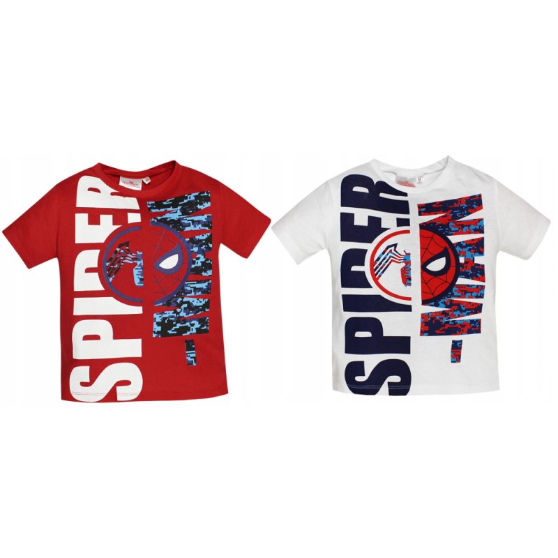 T-shirt court Spiderman pour enfants, haut 3-8 ans