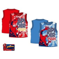 T-shirt à manches courtes Spiderman pour enfants, haut de 3 à 8 ans