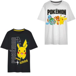 Pokémon Team children's short shirt, top 110-152 cm