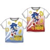 T-shirt à manches courtes pour enfants Sonic the Hedgehog Outta Here Sonic the Hedgehog, haut de 3 à 8 ans