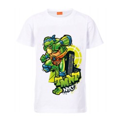 T-shirt à manches courtes pour enfants Tortues Ninja NYC, haut 104-134 cm