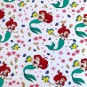 Drap housse Disney Princesse Ariel 90x200 cm