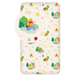 Drap housse Disney Winnie l'ourson Play 90x200 cm