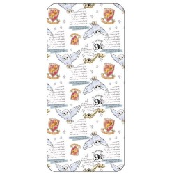 Harry Potter Letter Fitted Sheet 90x200 cm