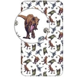 Jurassic World Trio fitted sheet 90x200 cm