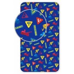 Paw Patrol Signpost Fitted Sheet 90x200 cm