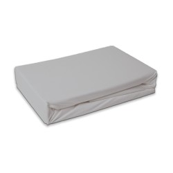 Colour Light Grey Grey terry fitted sheet 180x200 cm