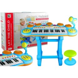  clavier, orgue, piano pour enfant avec micro et Tabouret