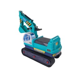 Tracto pelle tracteur porteur + Casque de chantier pour enfant