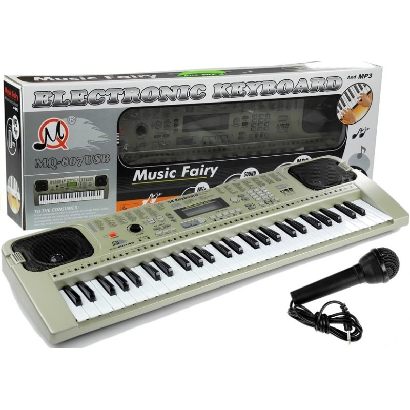 Clavier Orgue Piano + Microphone USB