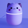 Humidificateur d'air diffuseur d'huile kitty blanc RGB
