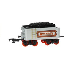 Circuit train électrique wagons  avec lumières et jeux de 650 cm