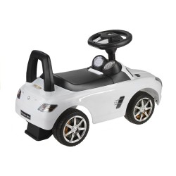 Voiture porteur pour enfant Mercedes-Benz SLS AMG Blanche