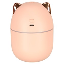 Humidificateur d'air diffuseur d'huile kitty rose RGB
