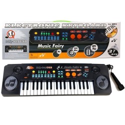 Keyboard Organy z Mikrofonem 37 Klawiszy USB